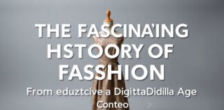 La Fascinante Historia de la Moda: Desde la Antigüedad hasta la Era Digital The Fascinating History of Fashion: From Antiquity to the Digital Age