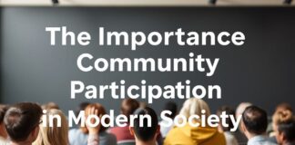 La Importancia de la Participación Comunitaria en la Sociedad Moderna The Importance of Community Participation in Modern Society