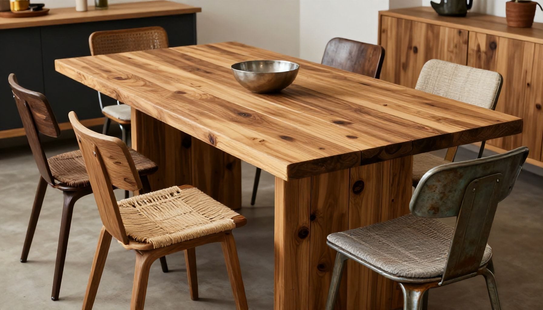 Hacia un comedor sostenible: materiales reciclados y producción local en auge*