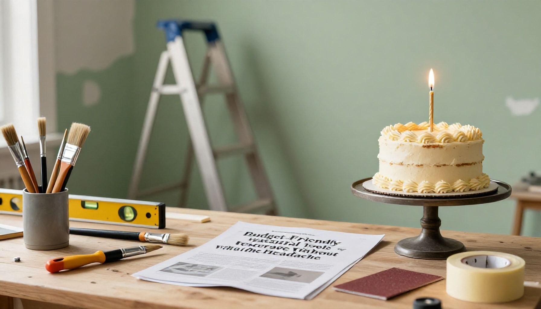 Herramientas esenciales (y económicas) para decorar sin frustraciones*