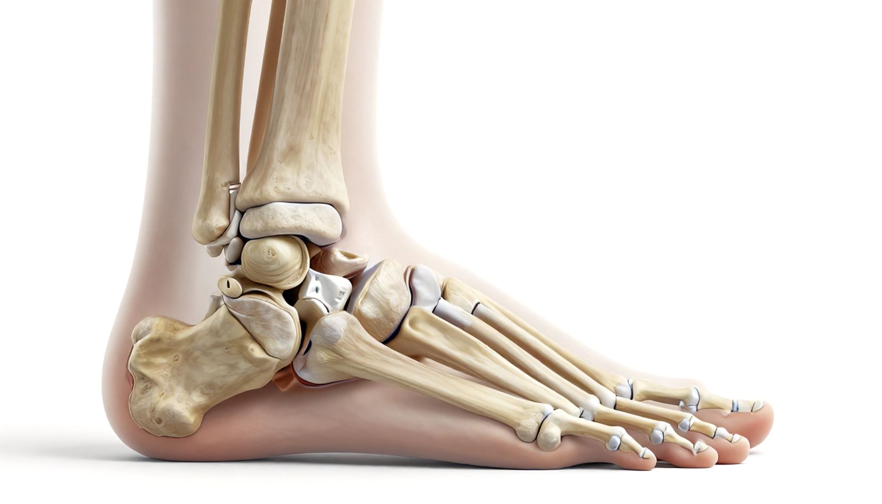 La estructura ósea del pie y su función esencial*