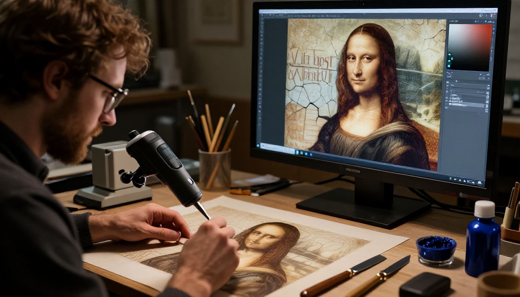 La técnica revolucionaria que usó Leonardo y cómo la replican hoy