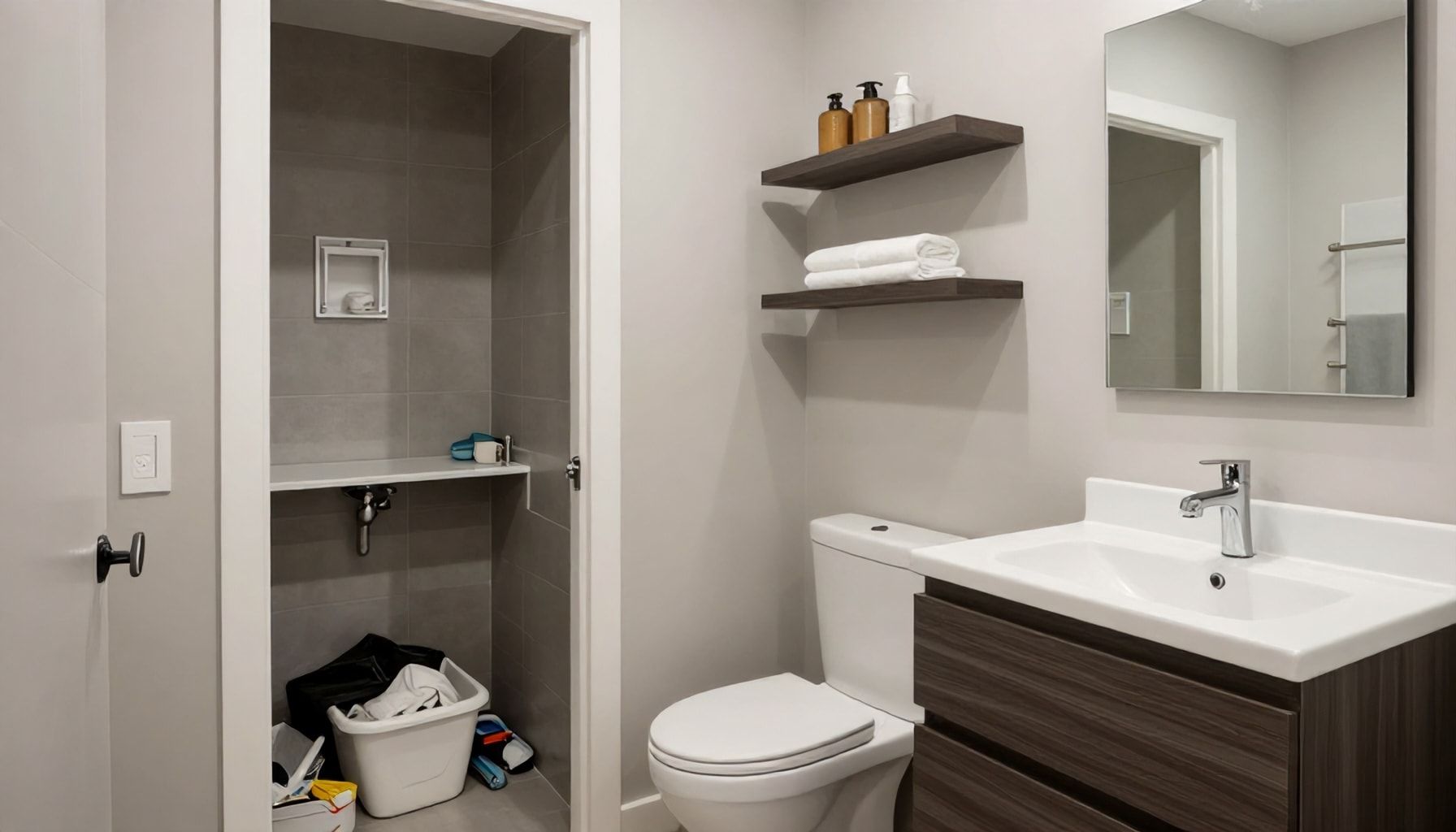 Los errores que arruinan la funcionalidad en baños pequeños (y cómo evitarlos)*