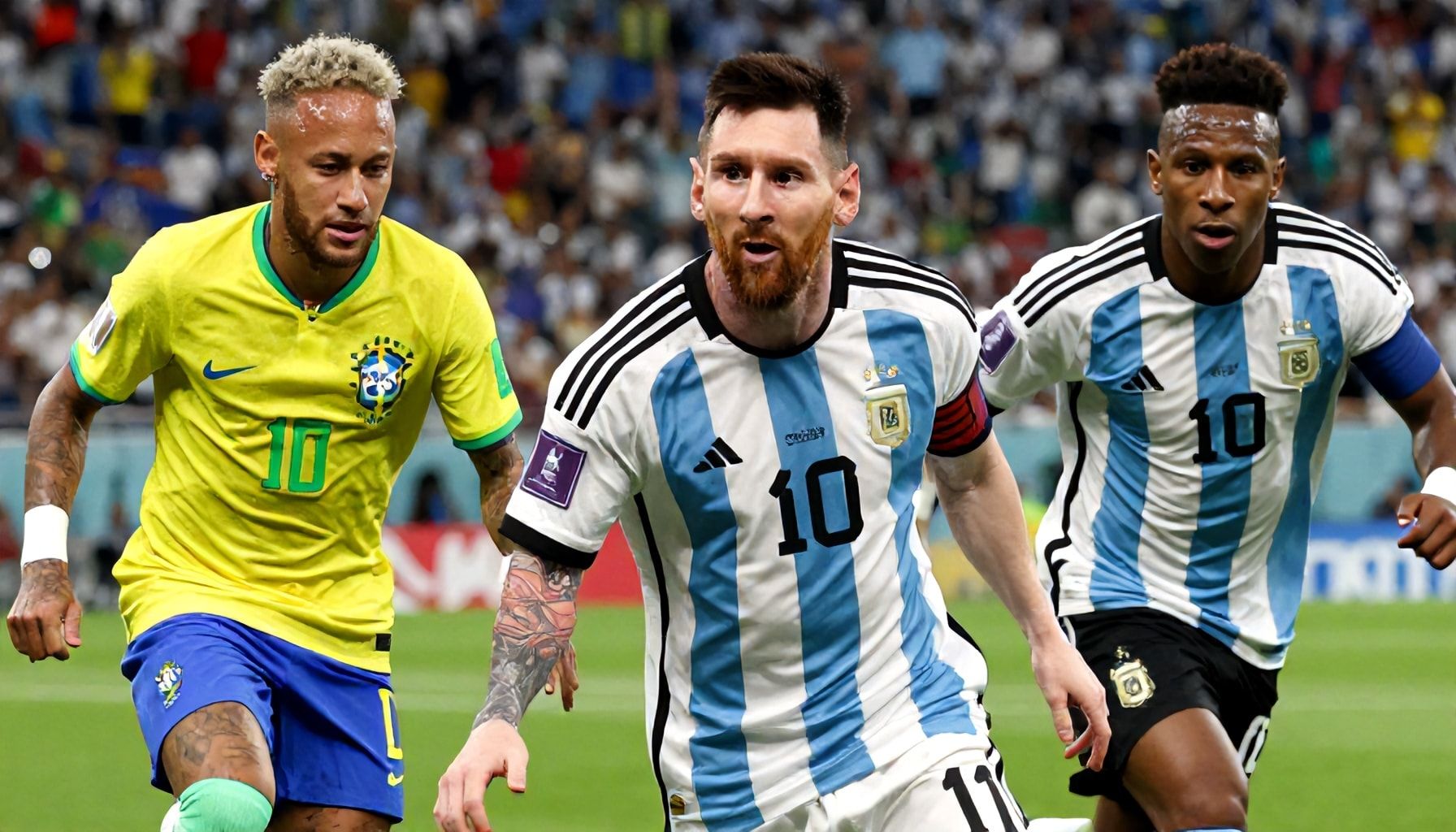Brasil vs. Argentina: Claves del clásico sudamericano y pronósticos para el próximo encuentro 4 Los jugadores clave que pueden inclinar la balanza en el próximo encuentro*