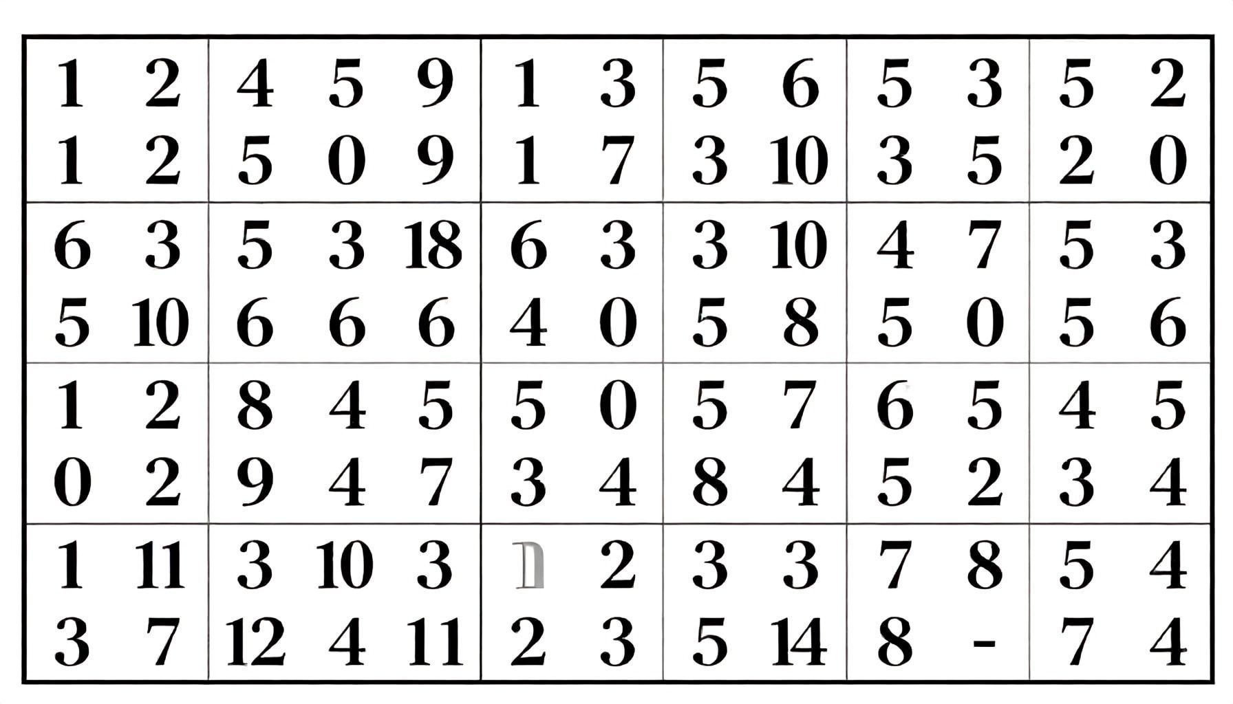Los patrones numéricos que simplifican multiplicar por seis*