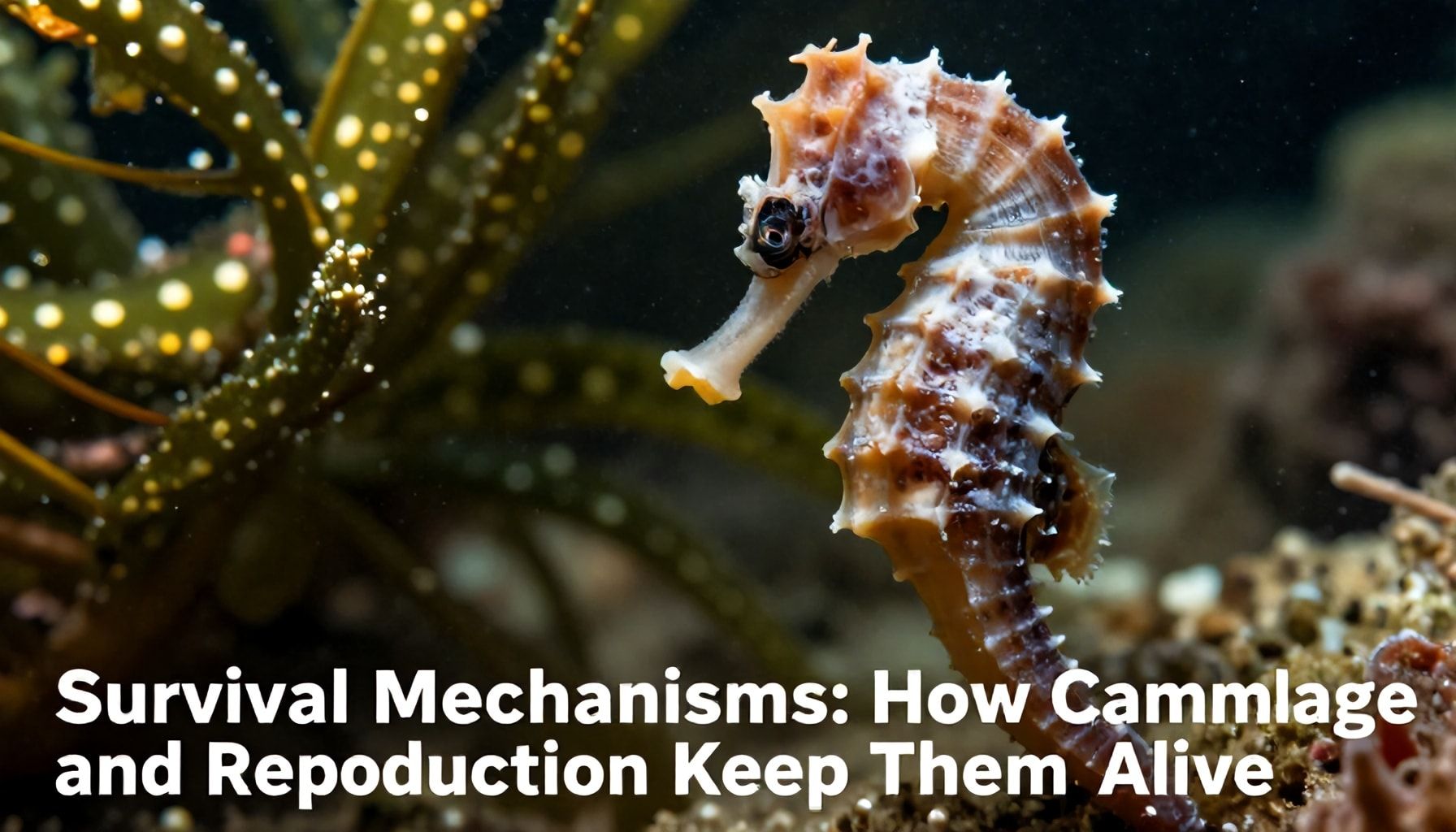 Mecanismos de supervivencia: cómo el camuflaje y la reproducción los mantienen vivos*