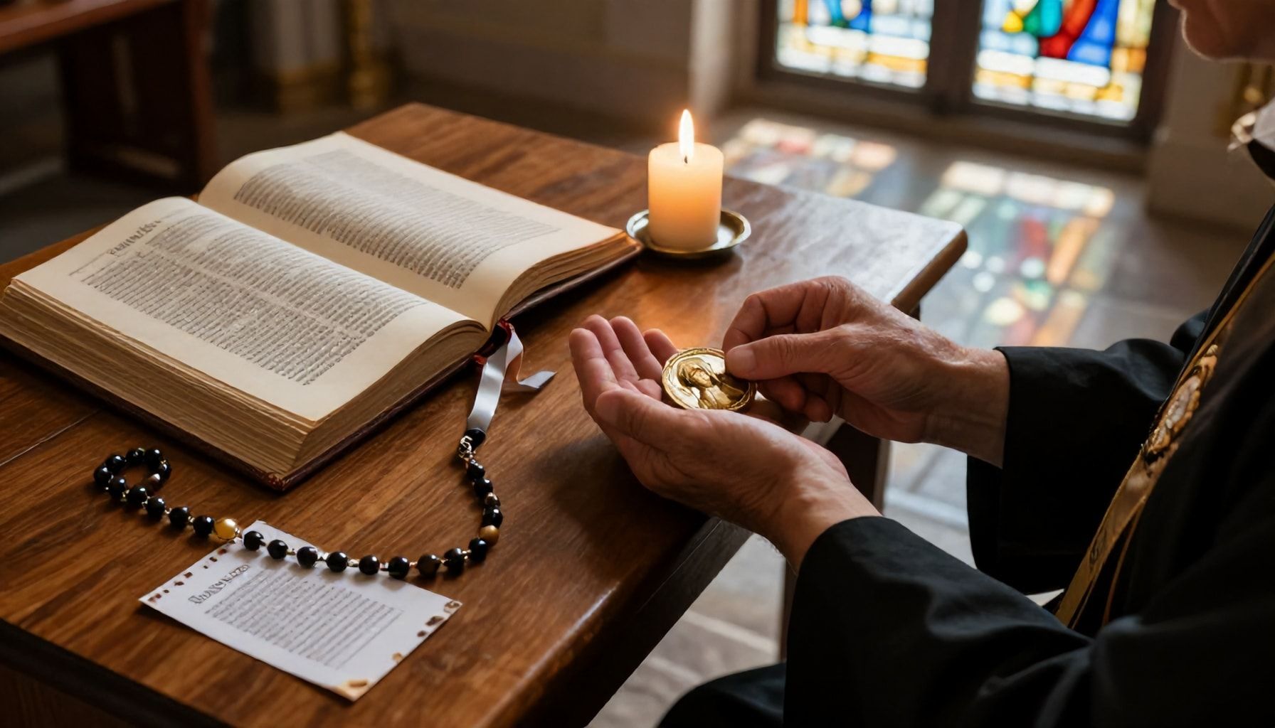 Oraciones y rituales para conectar con los santos del día*