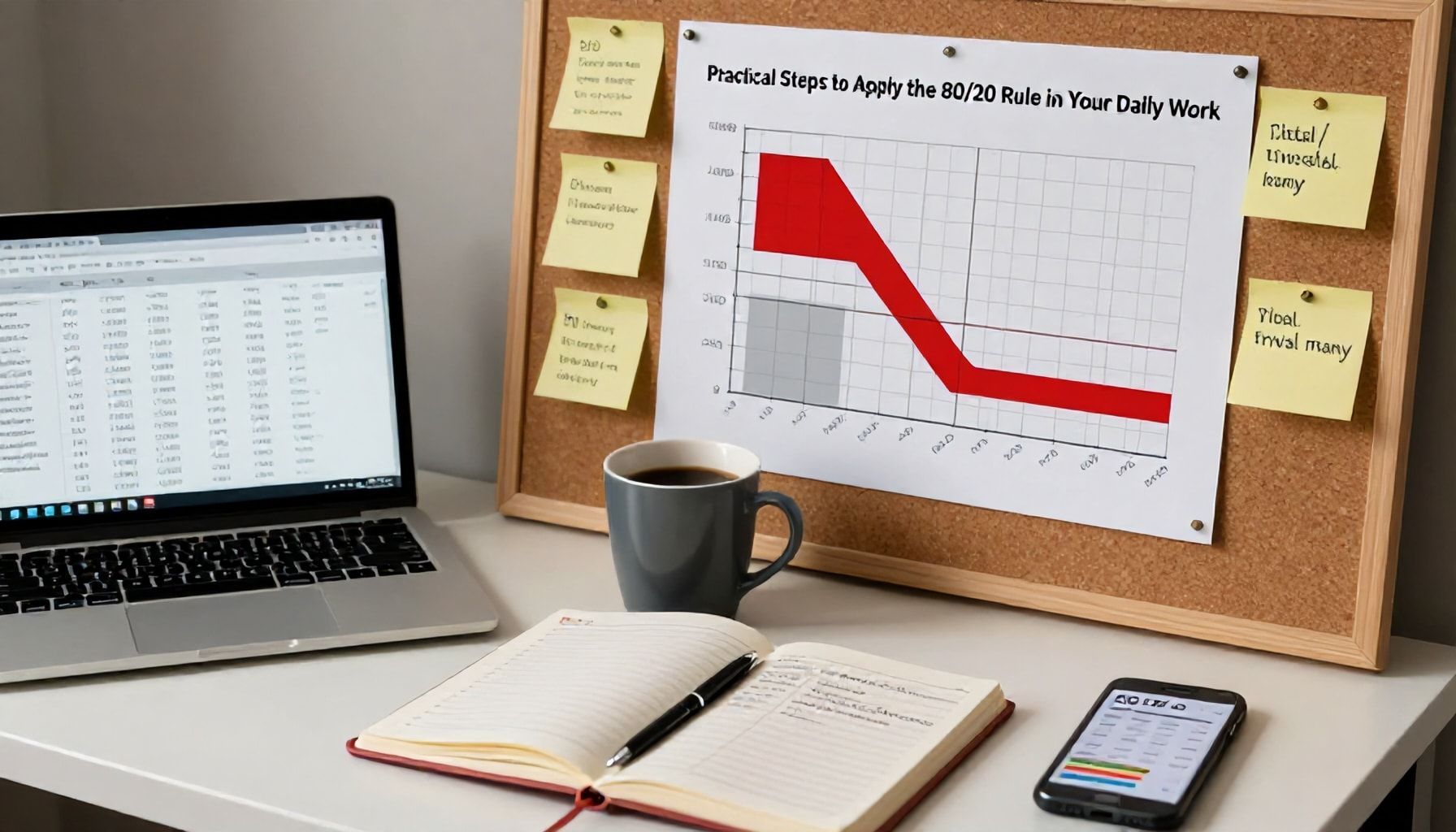 Diagrama de Pareto: Cómo resolver el 80% de los problemas con el 20% del esfuerzo 4 Pasos concretos para aplicar el 80/20 en tu trabajo diario*