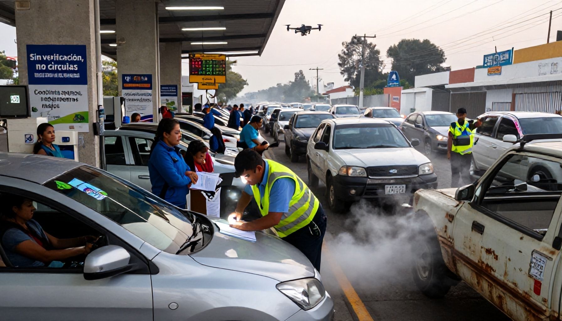 Por qué la verificación vehicular es obligatoria en el Edomex*