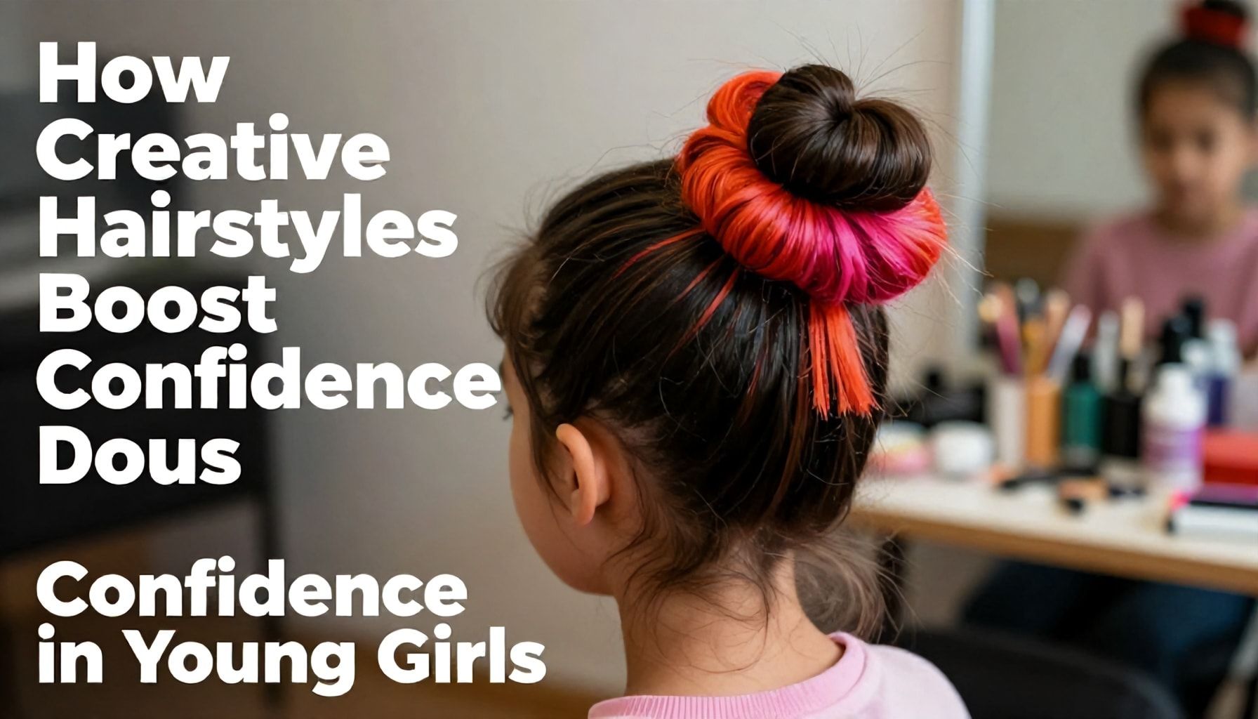 Por qué los peinados creativos estimulan la confianza en las niñas*