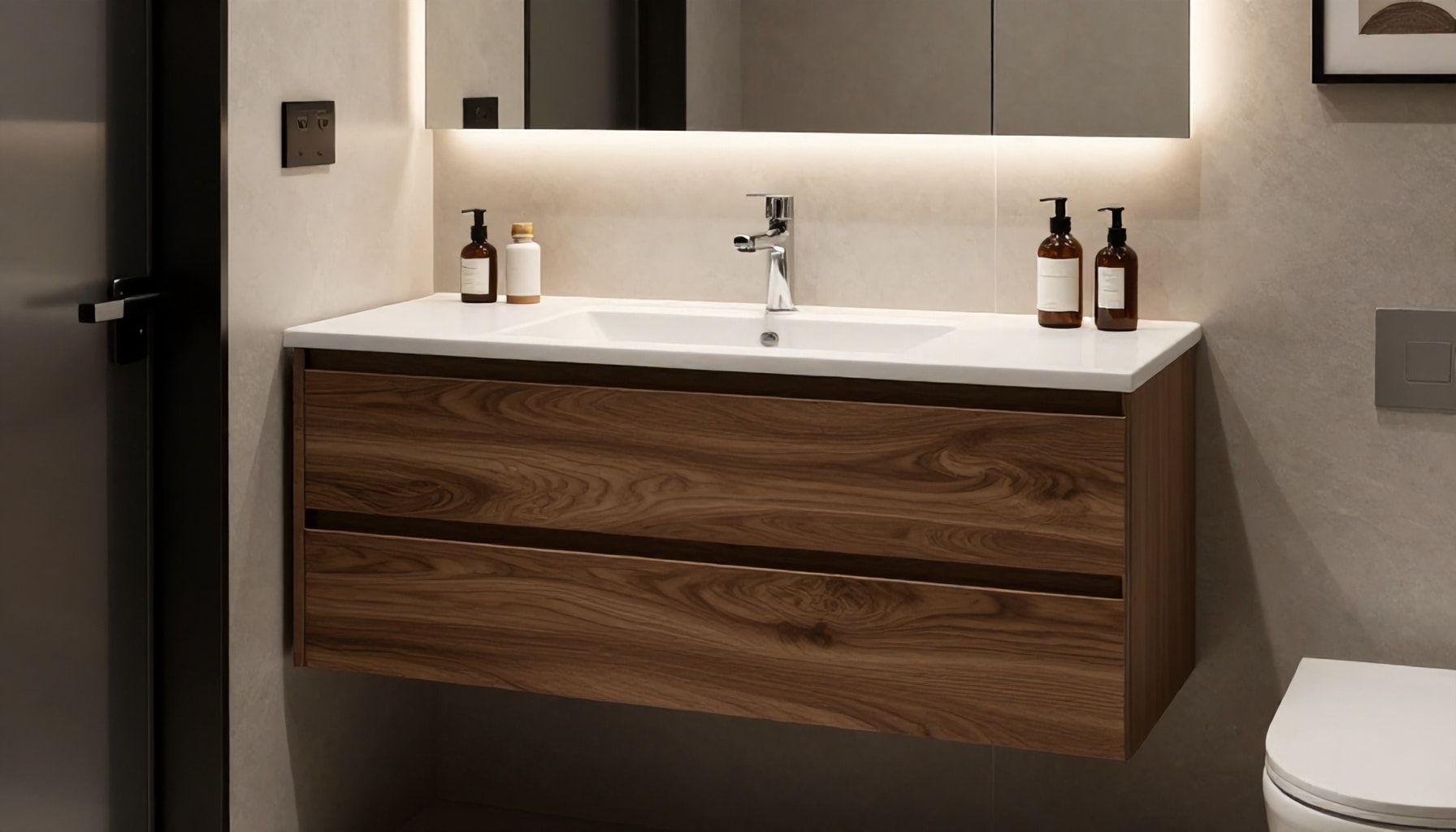 Por qué un buen mueble de baño transforma espacios reducidos*