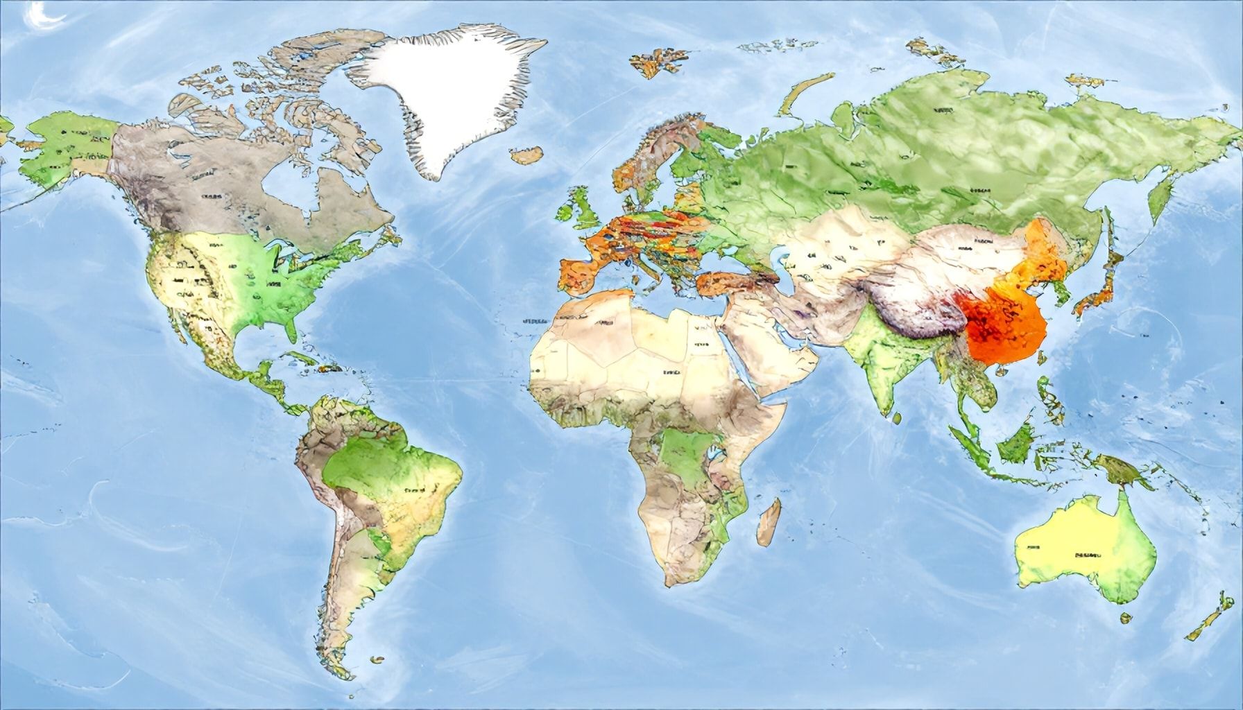 Por qué un mapamundi actualizado es más útil que nunca en 2024*