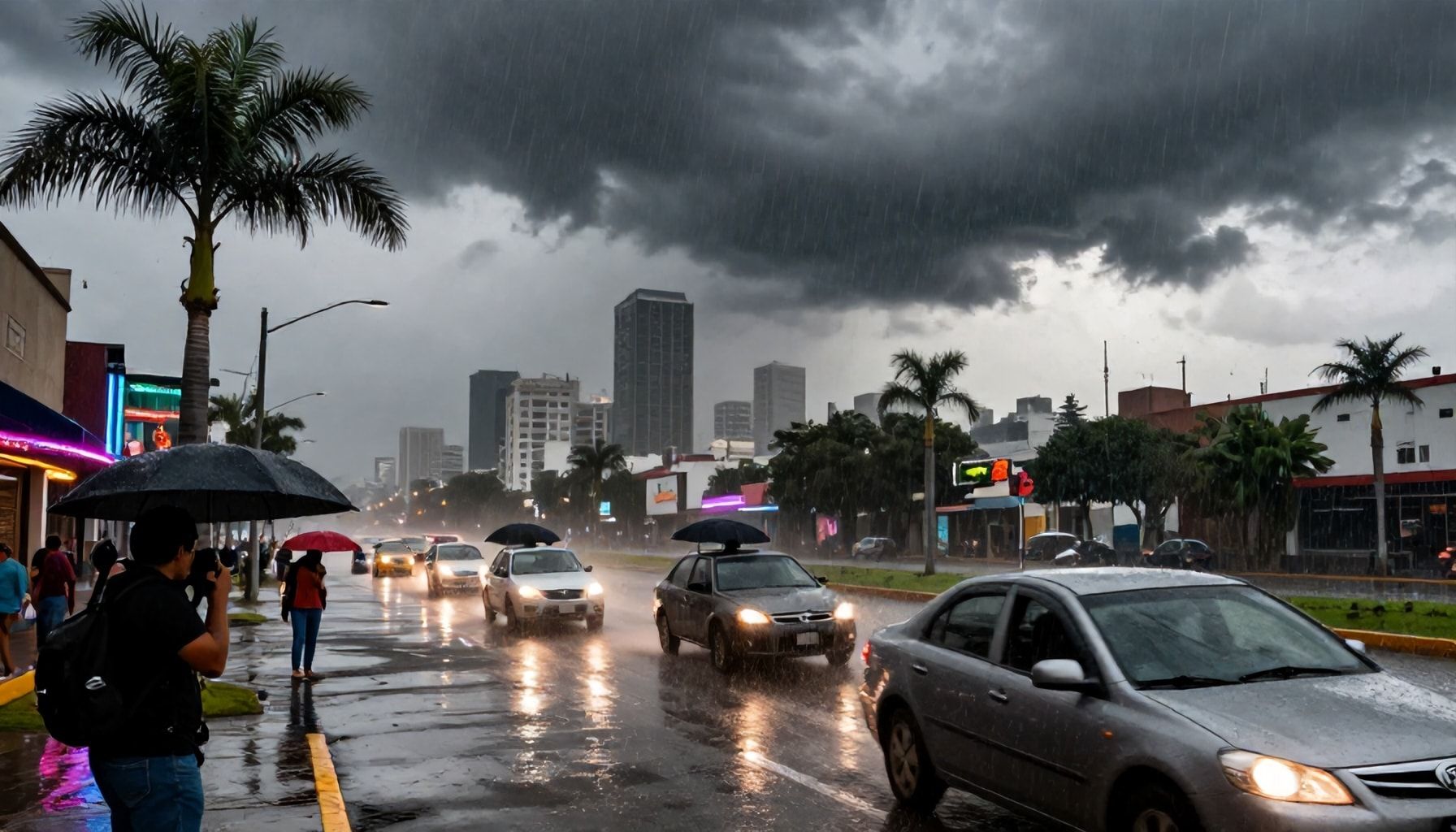 Pronóstico hora por hora: lluvias, vientos y cambios bruscos