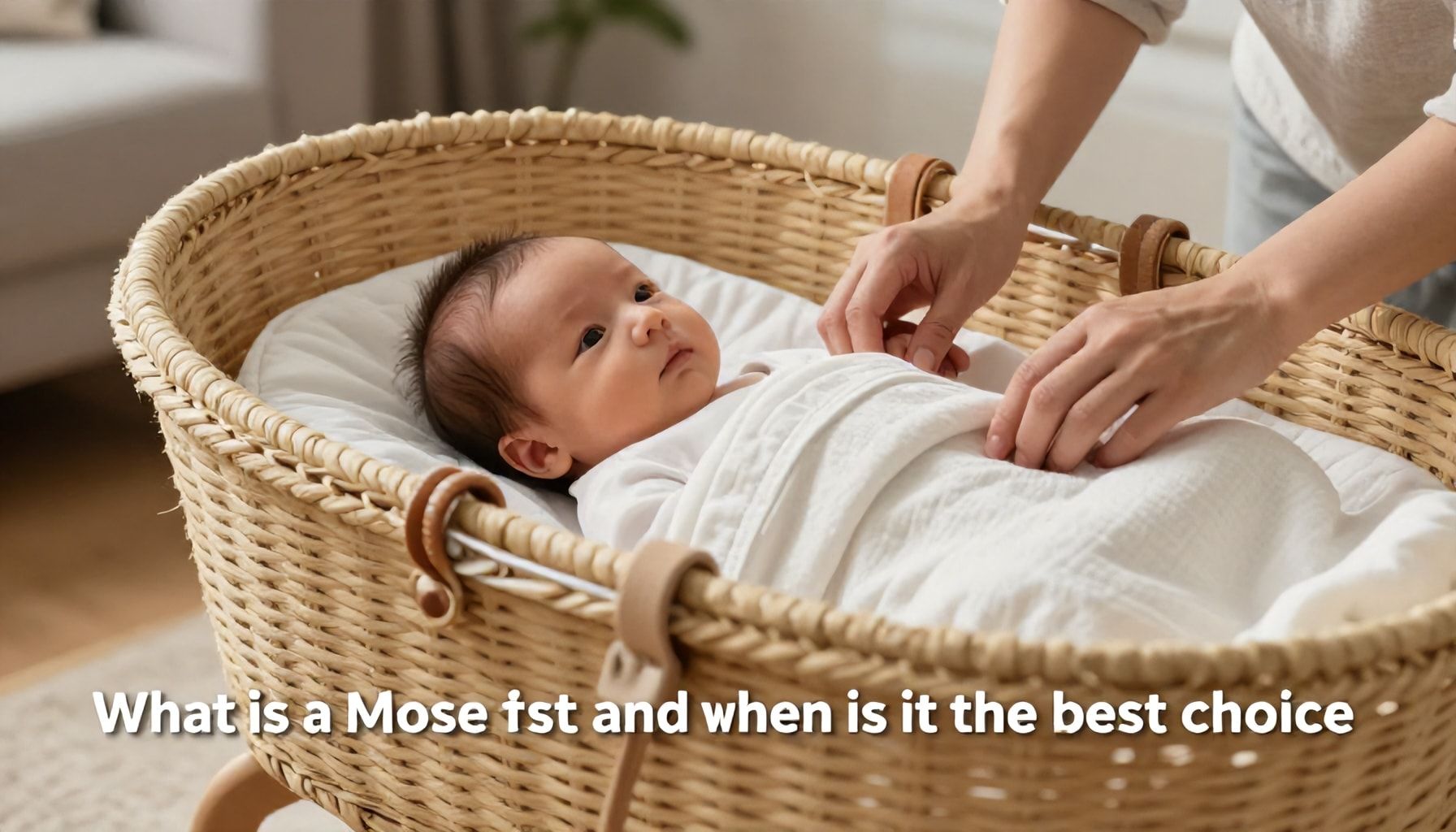 Qué es una cuna de Moisés y cuándo es la mejor opción*