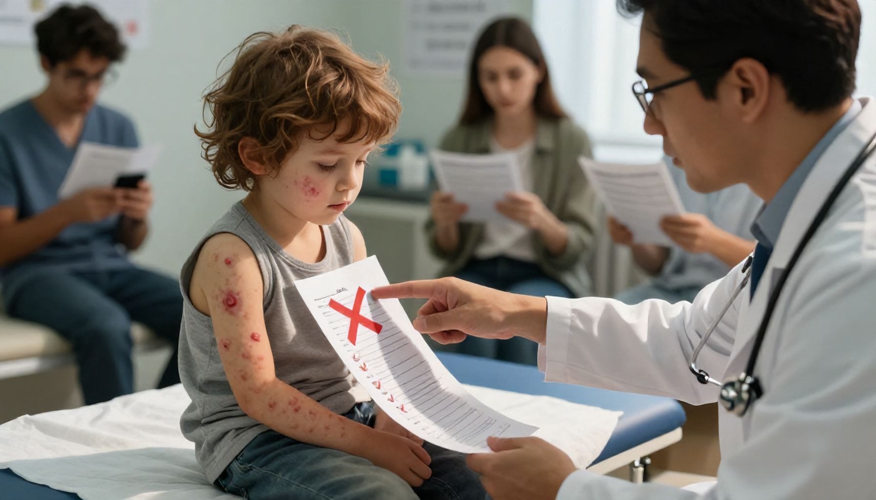 Varicela en niños: 5 síntomas clave y cómo aliviar las molestias en casa 5 Qué evitar al tratar la varicela: mitos y riesgos frecuentes*