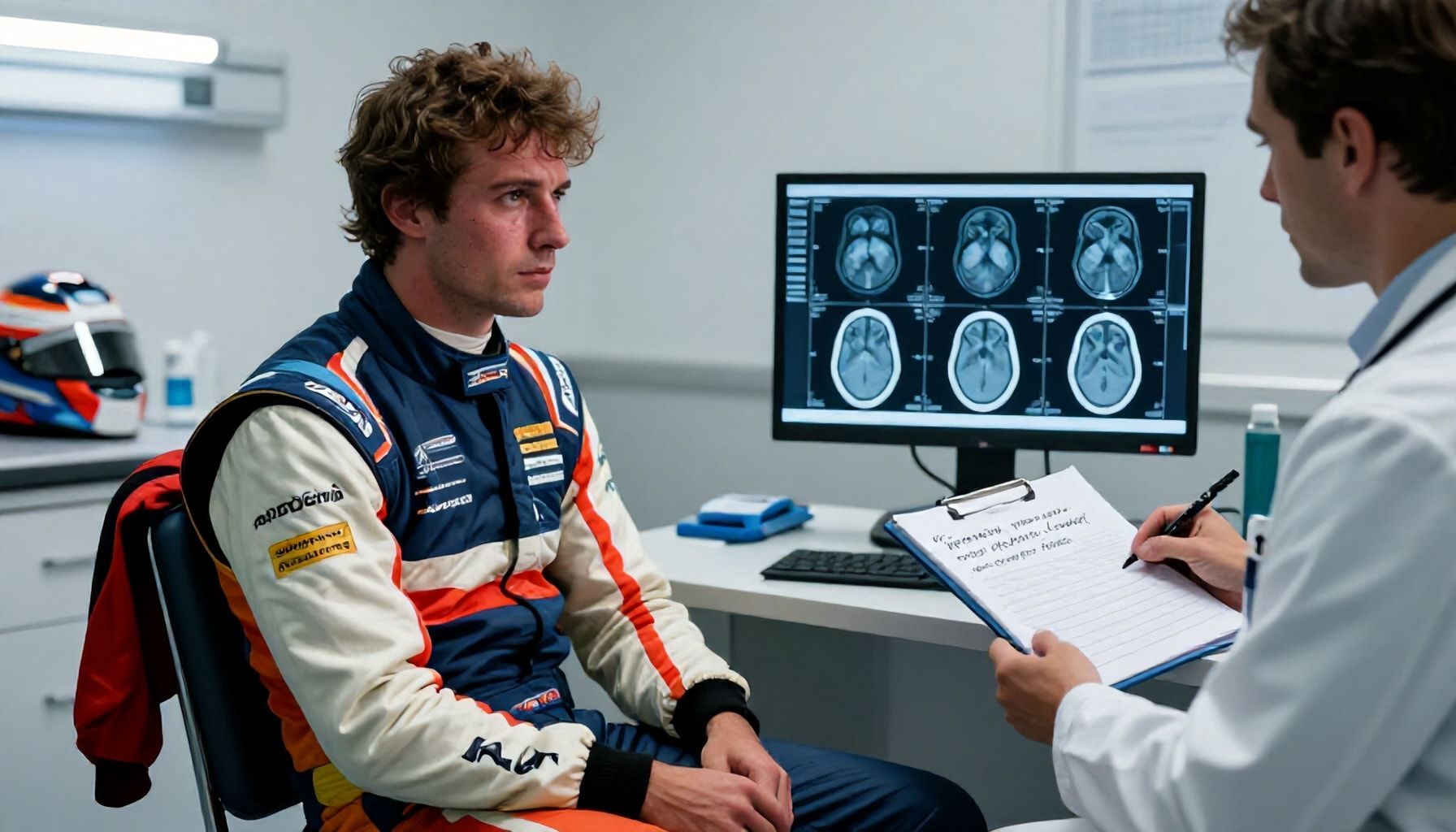 Síntomas, diagnóstico y tratamiento en el caso del conductor argentino