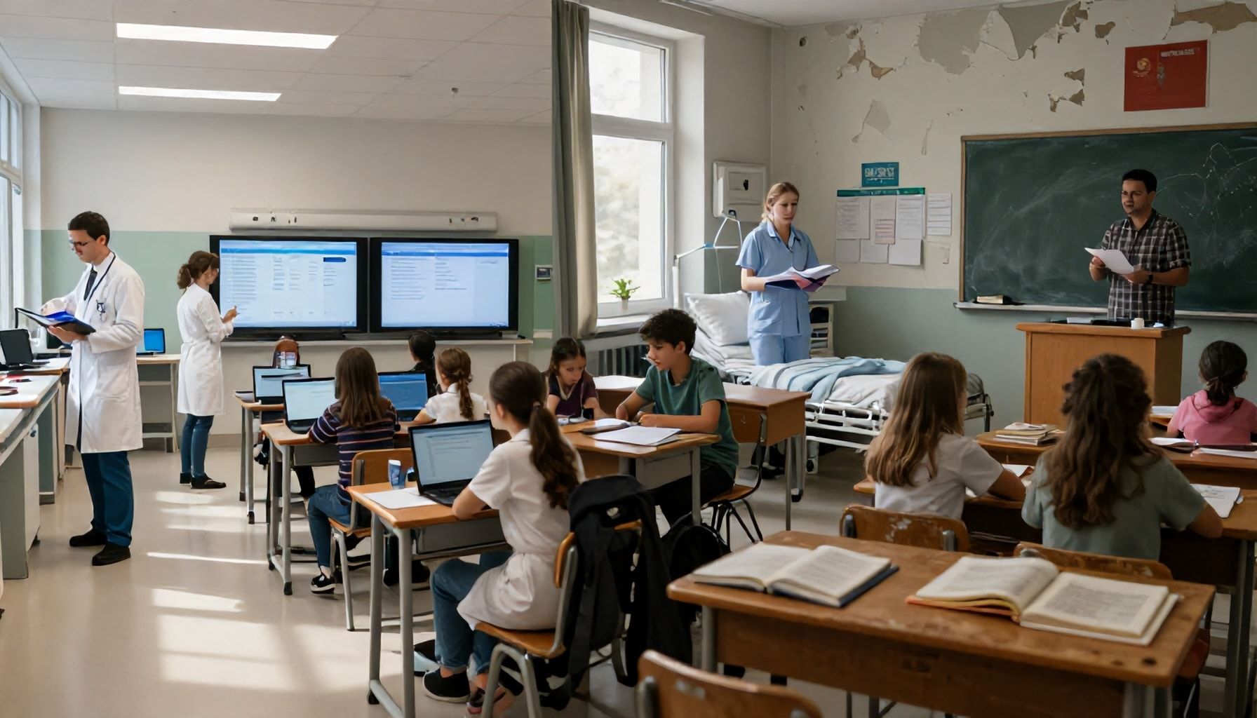 Sistemas de salud y educación bajo la lupa comparativa