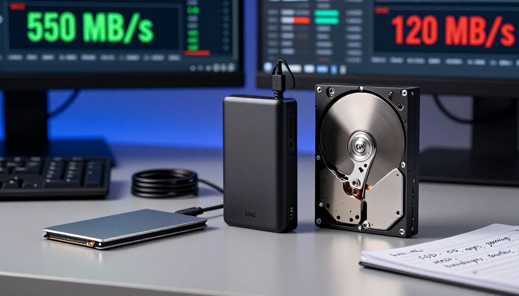 SSD vs. HDD: cuándo elegir cada tecnología sin equivocarse*