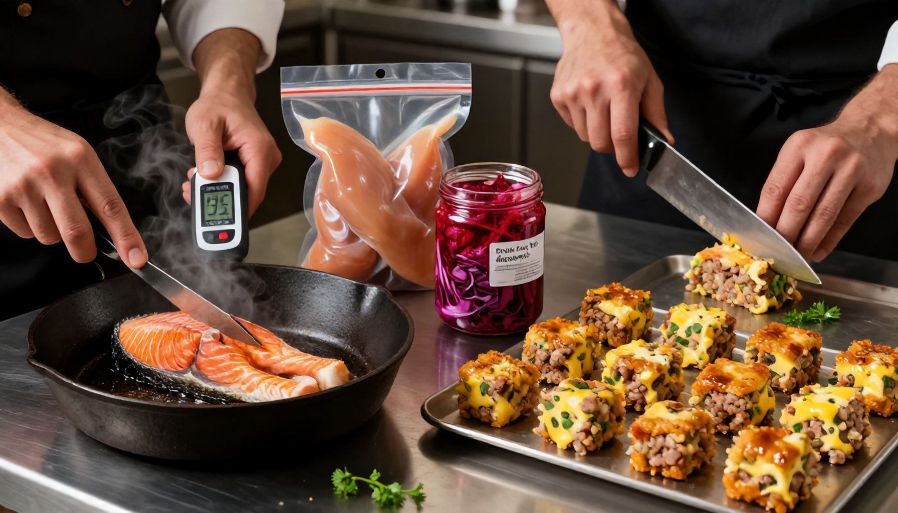 Técnicas de cocción y conservación para mantener la frescura