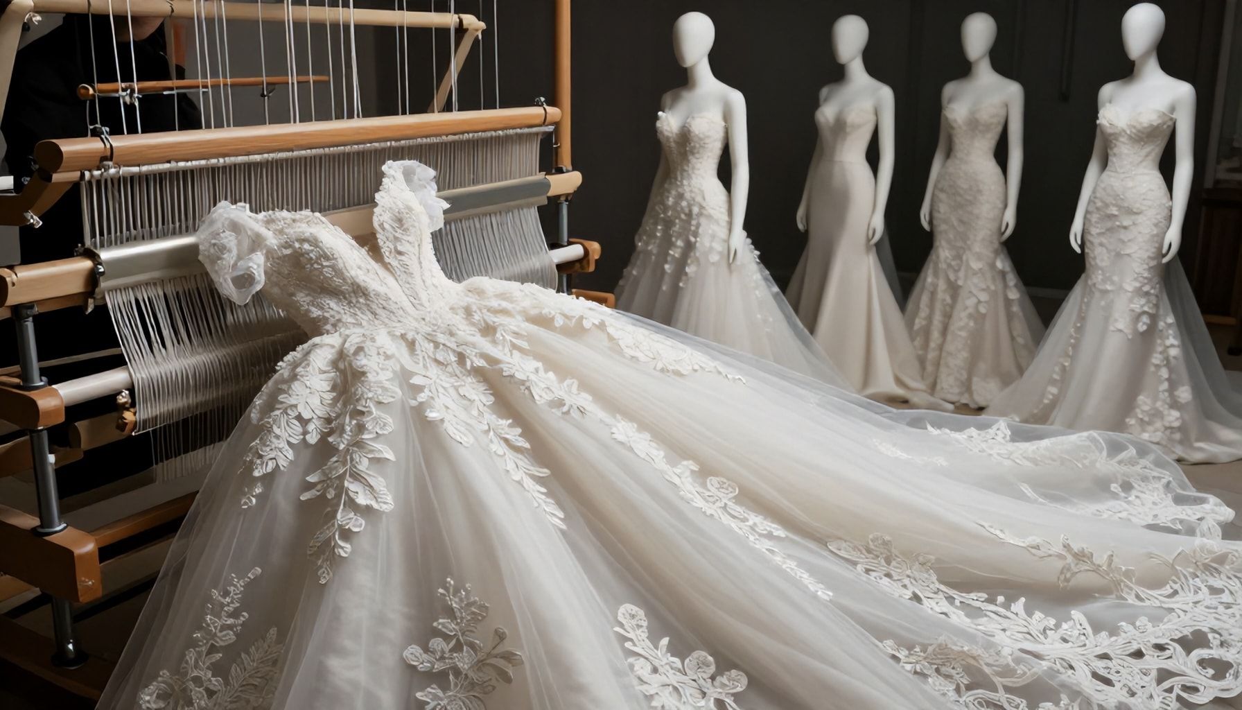 Telares, encajes y siluetas: materiales que marcan la diferencia*