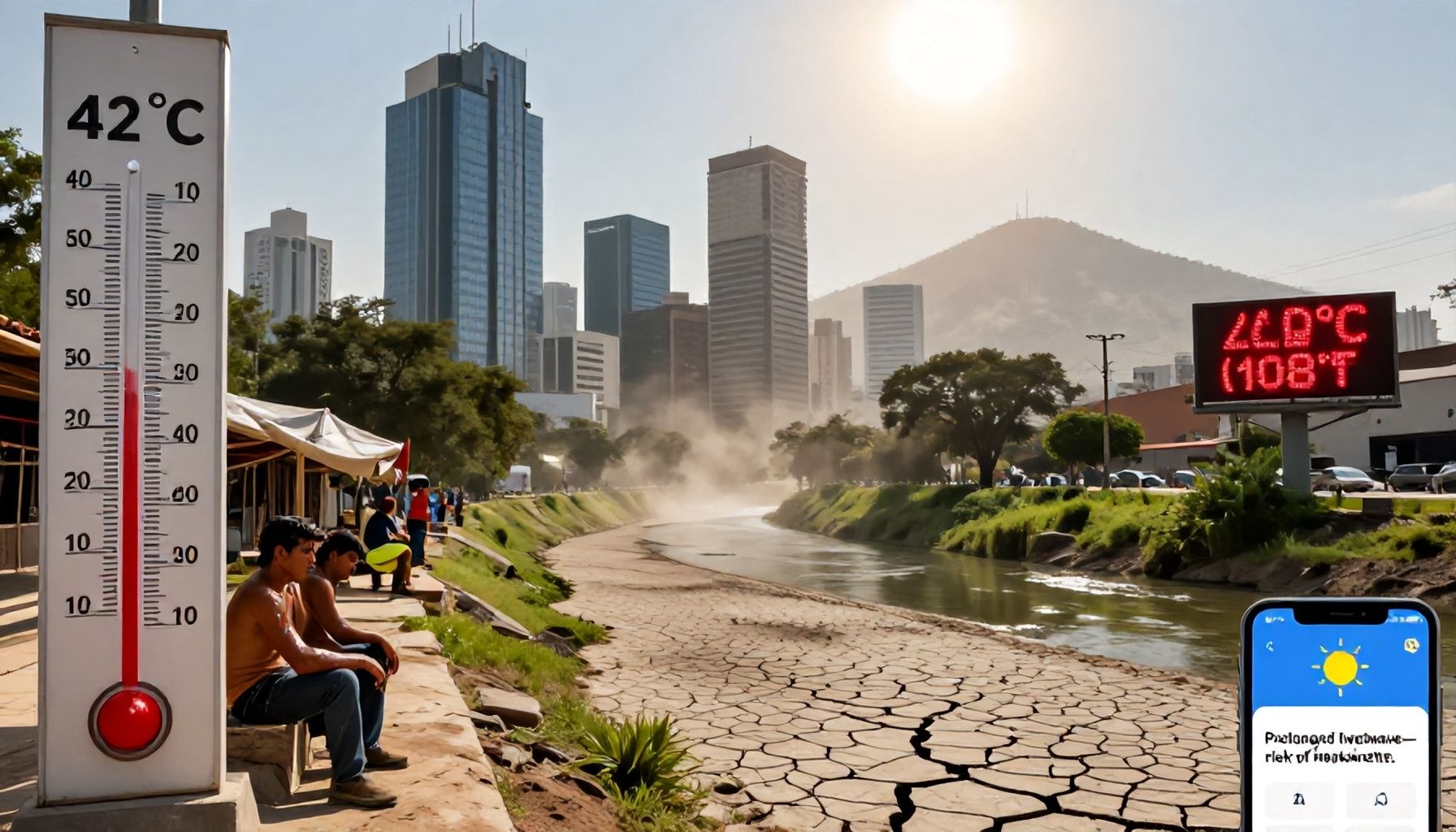 Temperatura actual en Monterrey: datos en tiempo real y pronóstico para hoy 6 Tendencias climáticas: cómo afectará el calor extremo a Nuevo León este año*