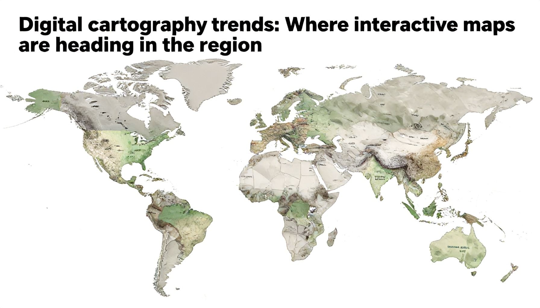 Tendencias en cartografía digital: hacia dónde van los mapas interactivos en la región*