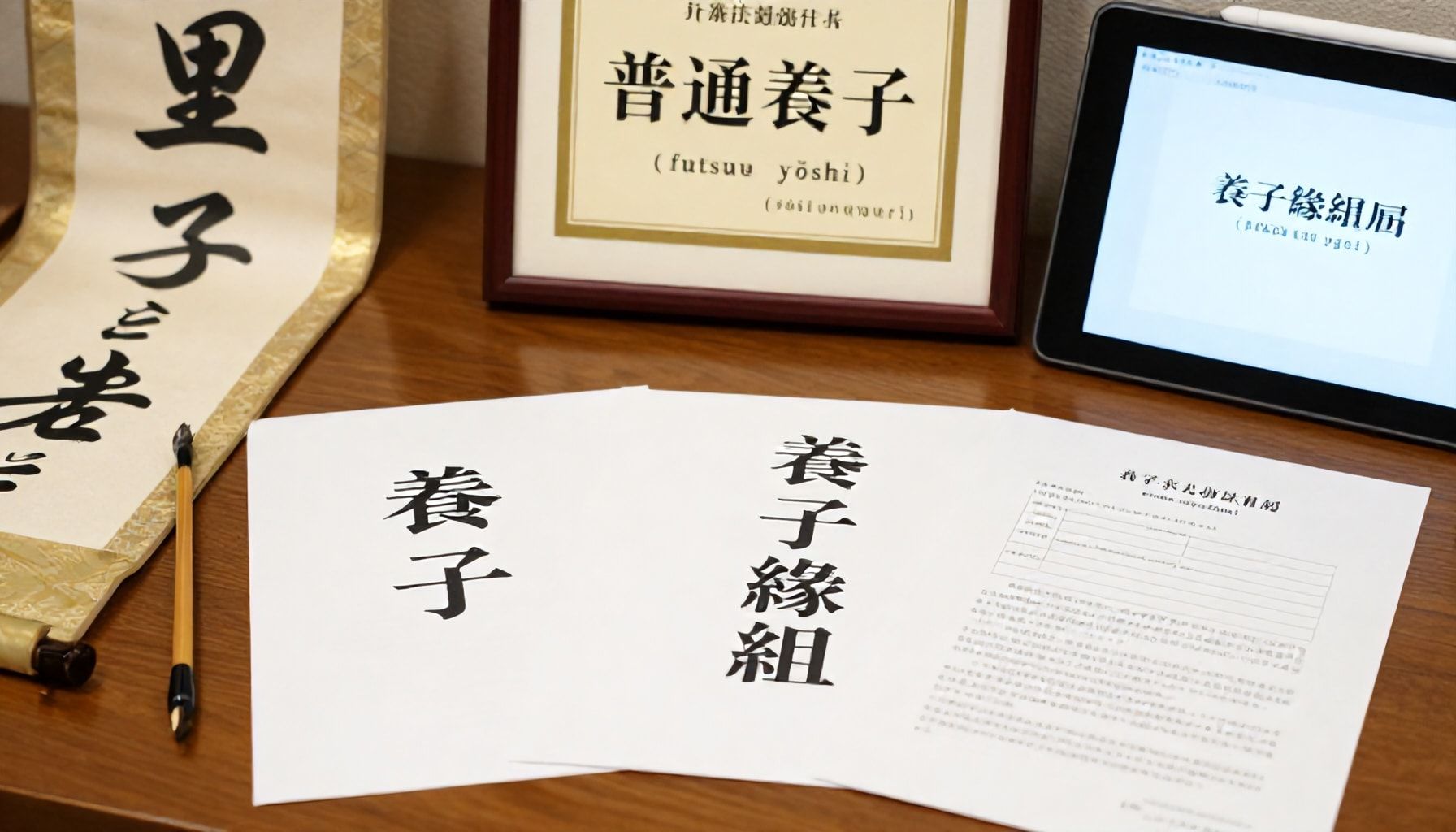 Términos precisos para "niño adoptado" en japonés y sus matices