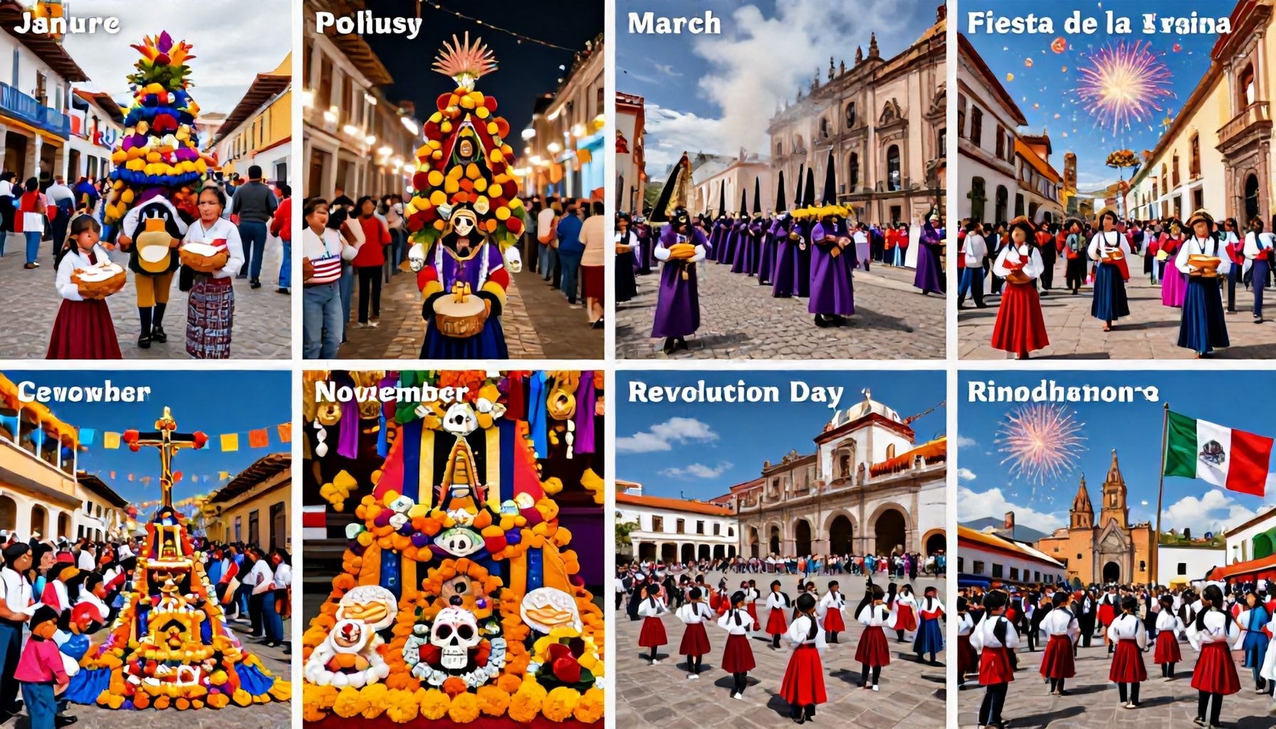 Tradiciones latinoamericanas que marcan los meses del año*