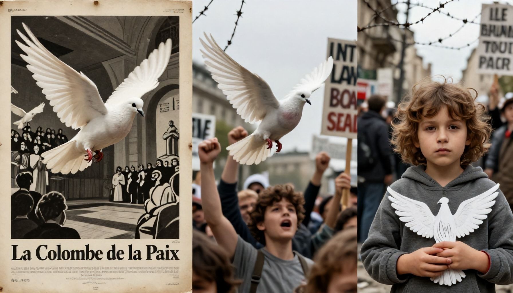 Tres momentos históricos que convirtieron a la paloma en ícono de paz
