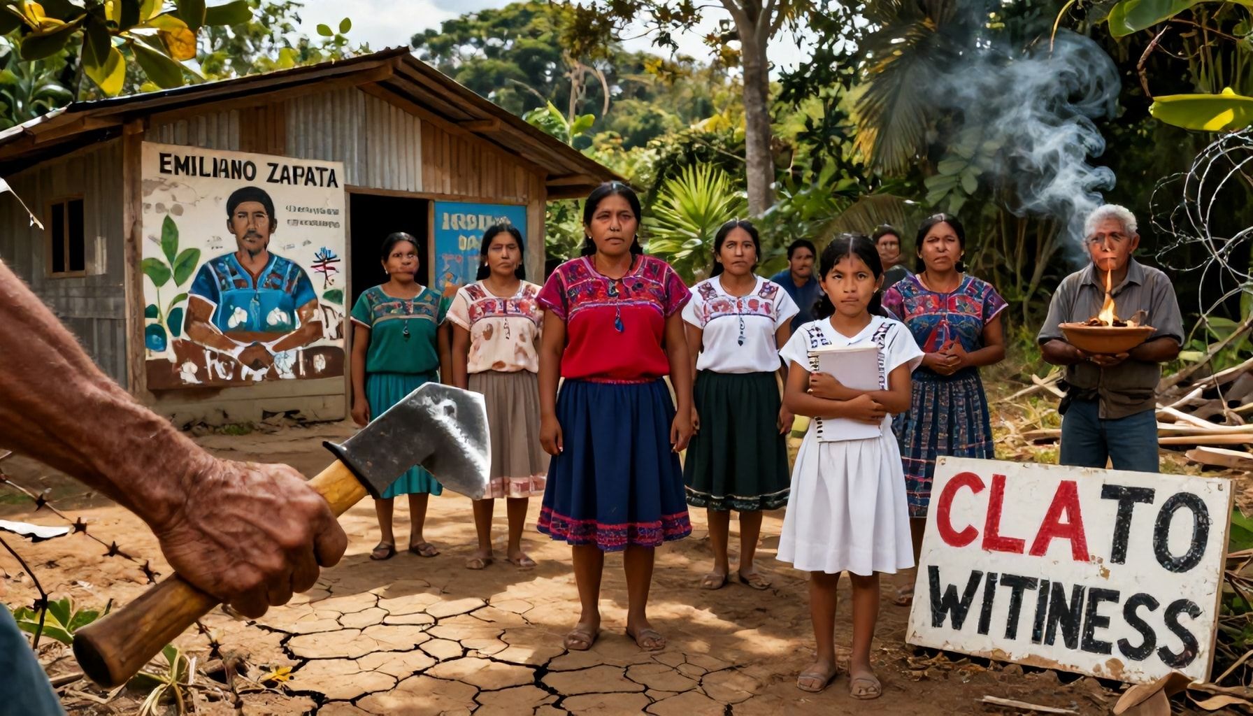 Tres pilares de su lucha: tierra, educación y derechos indígenas*