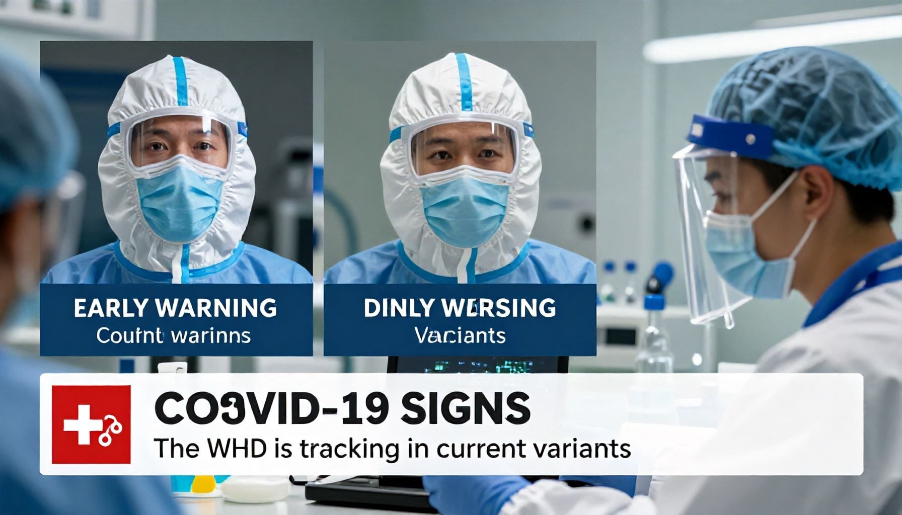 Tres señales tempranas que la OMS destaca en las variantes actuales