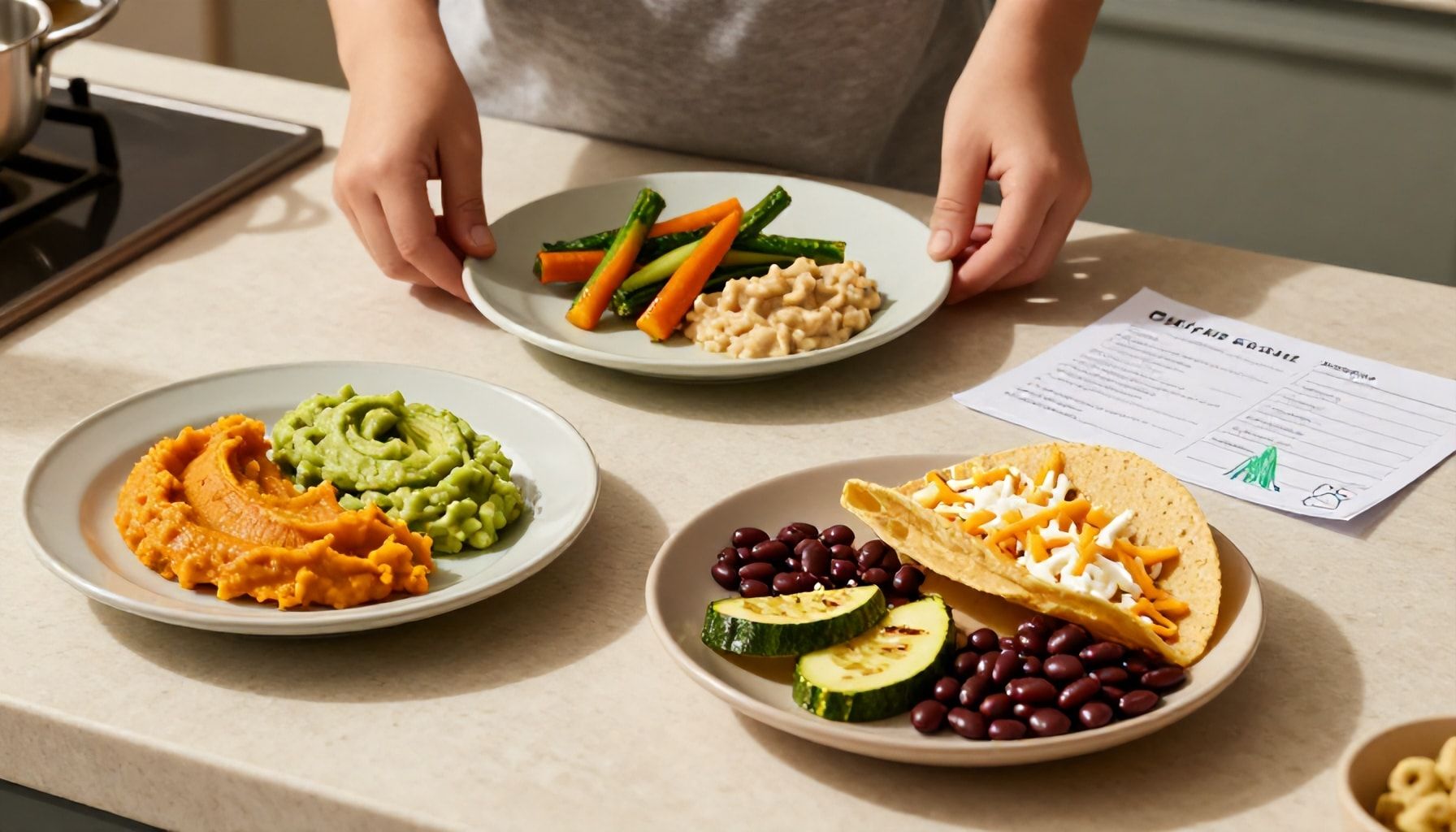 Trucos para adaptar platillos según la edad de los pequeños*