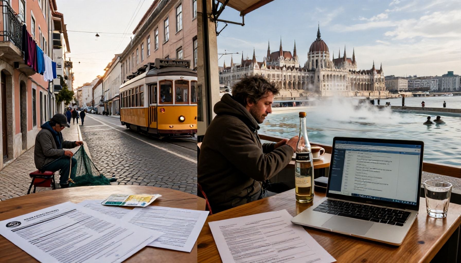 Vivir en Portugal o Hungría: trámites, oportunidades y calidad de vida